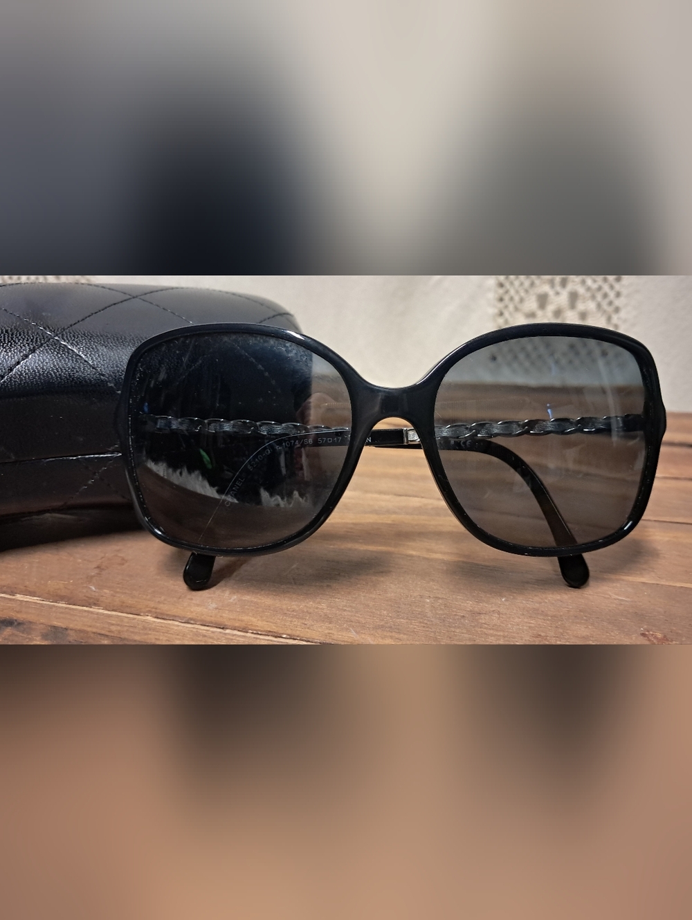 Chanel "Chain Collection" 5210-Q Sunglasses - Picture 2 of 11